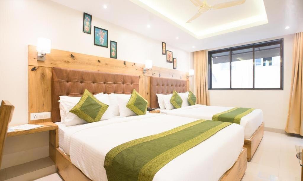 Hotel Square Stay Yeni Delhi Dış mekan fotoğraf